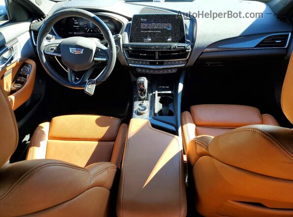 1G6DN5RW8R0129644 2024 CADILLAC CT5 White Вид панелі приладів