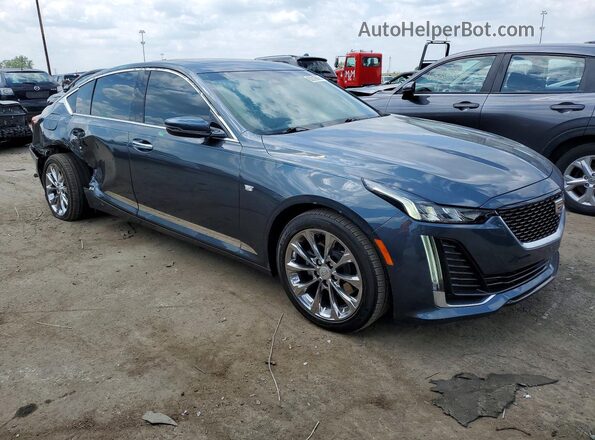 1G6DT5RK0L0133634 2020 CADILLAC CT5 Серый Передняя правая четверть
