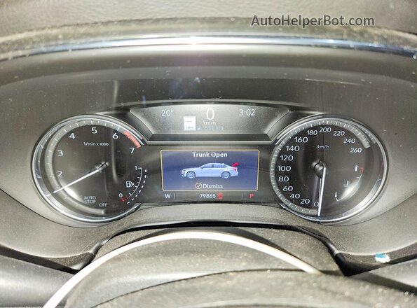 1G6DU5RK3M0121542 2021 CADILLAC CT5 Black Instrument cluster view