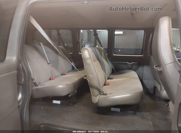 1GAWGEFF2H1248540 2017 CHEVROLET EXPRESS Gray Widok naklejki z numerem VIN
