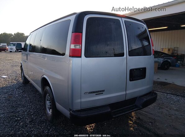 1GAWGEFG1G1246088 2016 CHEVROLET EXPRESS Silver Հետևի ձախ