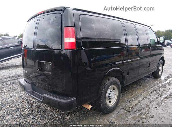 1GAWGEFG2H1266495 2017 CHEVROLET EXPRESS Black Задня права чверть
