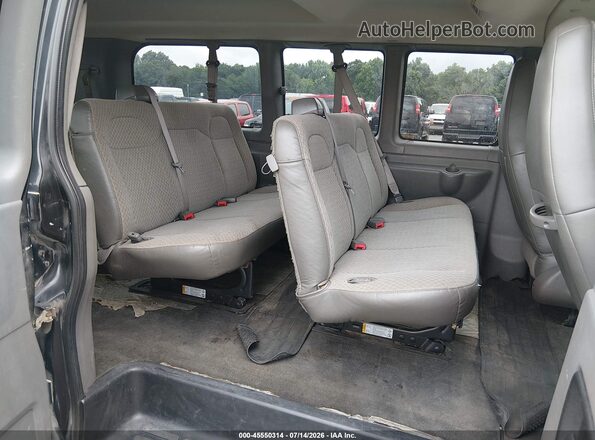 1GAWGEFG2H1266495 2017 CHEVROLET EXPRESS Black Вид наклейки з VIN-кодом