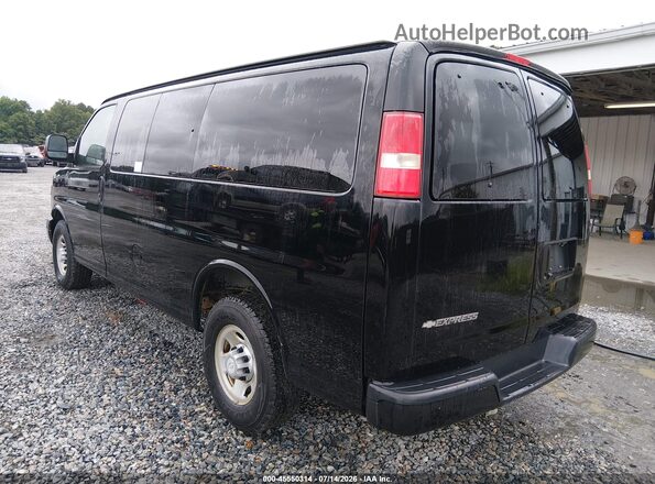 1GAWGEFG2H1266495 2017 CHEVROLET EXPRESS Black Задня ліва чверть