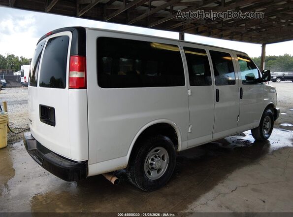 1GAWGEFG3G1252183 2016 CHEVROLET EXPRESS White Tył prawy