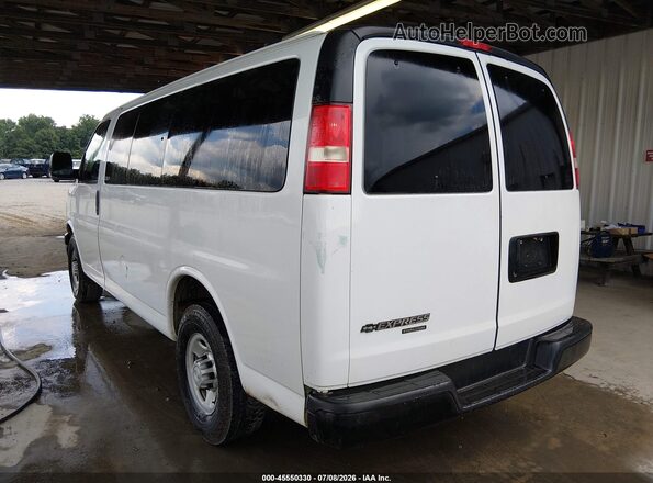 1GAWGEFG3G1252183 2016 CHEVROLET EXPRESS White Tył lewy