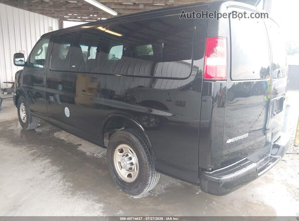 1GAWGEFG4K1280129 2019 CHEVROLET EXPRESS Black Հետևի ձախ