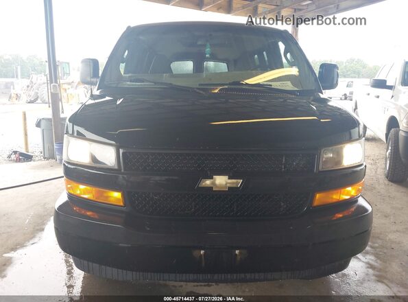1GAWGEFG4K1280129 2019 CHEVROLET EXPRESS Black Սարքավորումների վահանակի տեսք