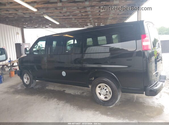 1GAWGEFG4K1280129 2019 CHEVROLET EXPRESS Black Սալոնի 360 աստիճան տեսք