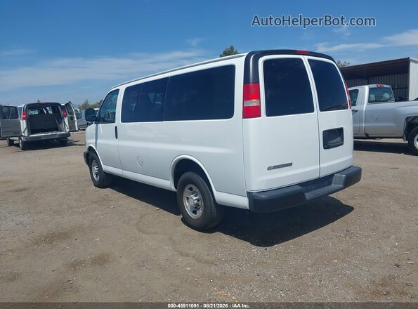 1GAWGEFG5J1281708 2018 CHEVROLET EXPRESS Белый Задняя левая четверть