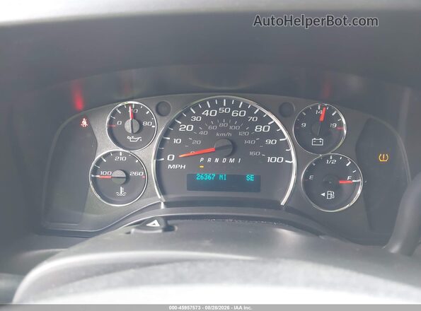 1GAZGNFG3K1361961 2019 CHEVROLET EXPRESS White Widok tylnych siedzeń