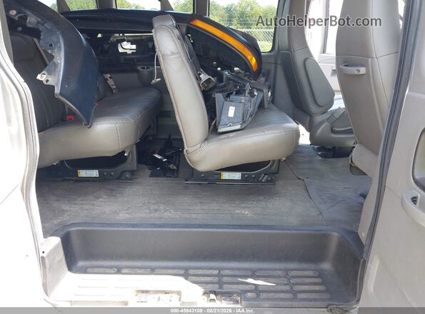 1GAZGNFP0L1237633 2020 CHEVROLET EXPRESS Silver VIN კოდის სტიკერის ხედი