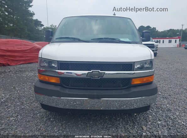 1GAZGPFF3H1275626 2017 CHEVROLET EXPRESS White ხელსაწყოთა პანელის ხედი