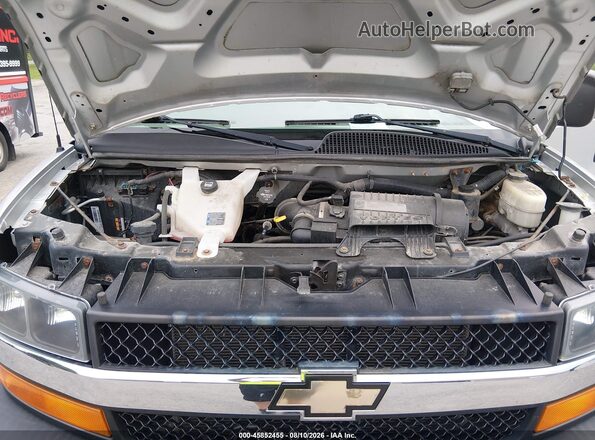 1GAZGPFF5H1103792 2017 CHEVROLET EXPRESS Silver Widok z tyłu