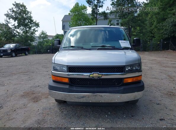 1GAZGPFF6G1231974 2016 CHEVROLET EXPRESS Gray წინა ხედი