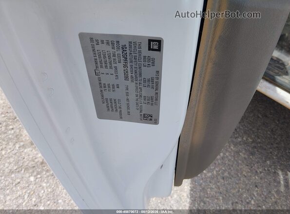 1GAZGPFF9G1252060 2016 CHEVROLET EXPRESS White Widok komory silnika