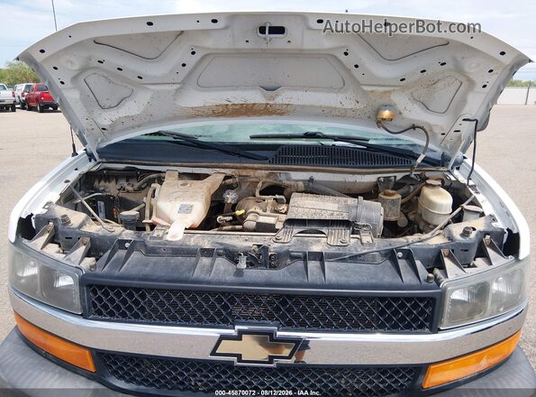 1GAZGPFF9G1252060 2016 CHEVROLET EXPRESS White Widok z tyłu
