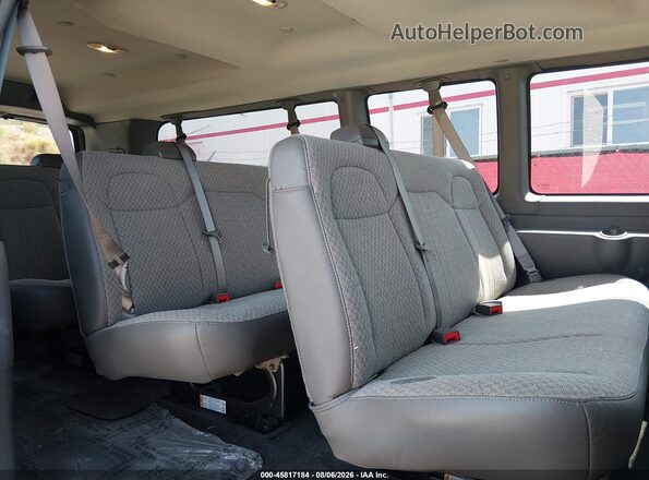 1GAZGPFFXH1274389 2017 CHEVROLET EXPRESS Gray Vista de la etiqueta del VIN