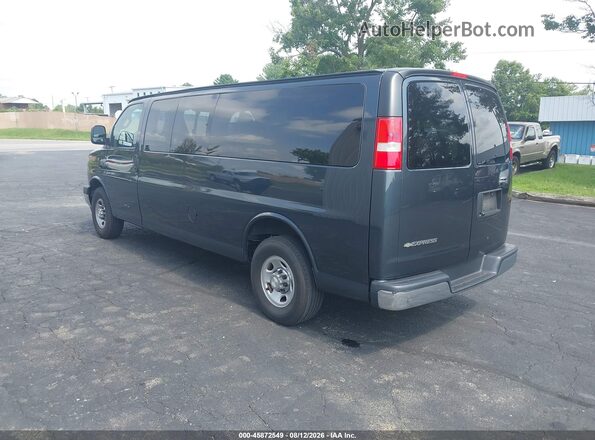 1GAZGPFGXJ1232352 2018 CHEVROLET EXPRESS Gray უკანა მარცხენა