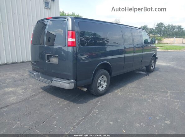 1GAZGPFGXJ1232352 2018 CHEVROLET EXPRESS Gray უკანა მარჯვენა