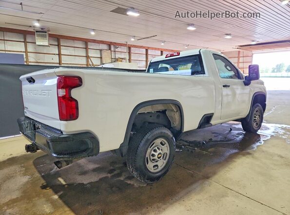 1GC0WLE75LF204865 2020 CHEVROLET SILVERADO Белый Задняя правая четверть