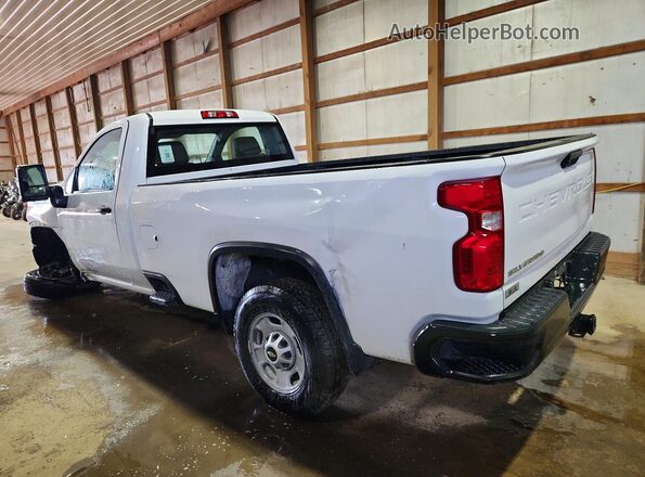 1GC0WLE75LF204865 2020 CHEVROLET SILVERADO Белый Задняя левая четверть