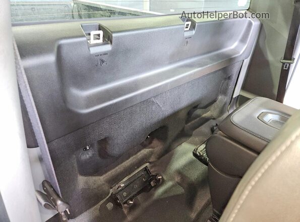 1GC0WLE75LF204865 2020 CHEVROLET SILVERADO Белый Вид задних сидений