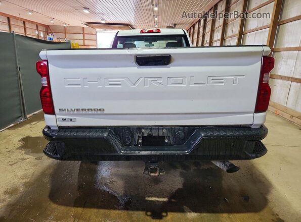 1GC0WLE75LF204865 2020 CHEVROLET SILVERADO Белый Вид сзади