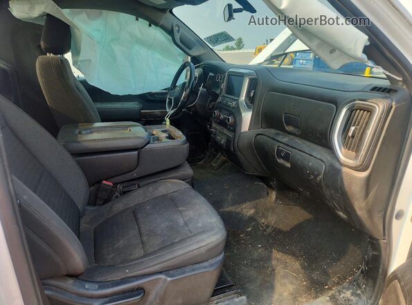 1GC0WNE79NF109921 2022 CHEVROLET SILVERADO White წინა სალონის ხედი