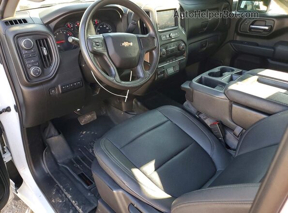 1GC0YLE70PF227955 2023 CHEVROLET SILVERADO White Вид панелі приладів