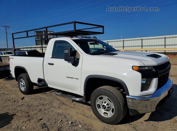 1GC0YLE70PF227955 2023 CHEVROLET SILVERADO White Передня права чверть