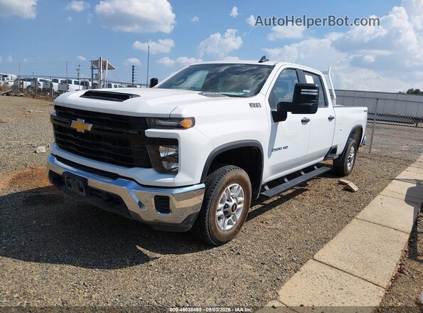 1GC1KLE72SF245047 2025 CHEVROLET SILVERADO White Передня ліва чверть