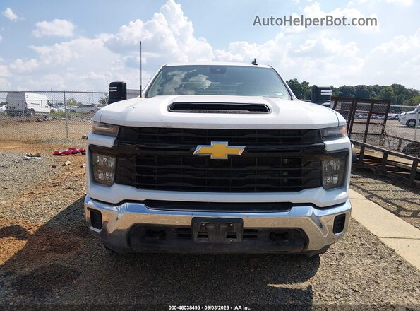 1GC1KLE72SF245047 2025 CHEVROLET SILVERADO White Вид задньої частини салону