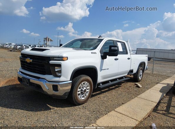 1GC1KLE72SF245047 2025 CHEVROLET SILVERADO White 
