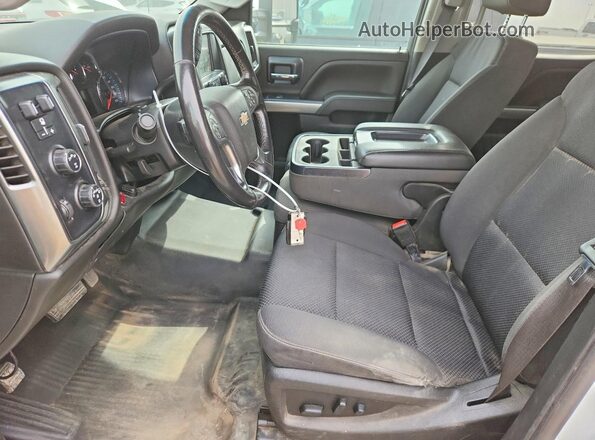 1GC1KSEY4KF210450 2019 CHEVROLET SILVERADO Белый Вид салона спереди