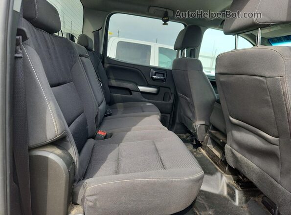 1GC1KSEY4KF210450 2019 CHEVROLET SILVERADO Белый Вид задних сидений