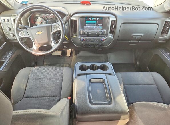 1GC1KSEY7KF212693 2019 CHEVROLET SILVERADO White Widok deski rozdzielczej