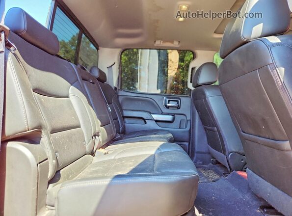 1GC1KTEY6KF133635 2019 CHEVROLET SILVERADO Red Widok tylnych siedzeń