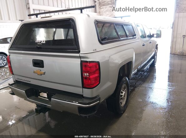 1GC1KUEG8JF264724 2018 CHEVROLET SILVERADO Silver უკანა მარჯვენა