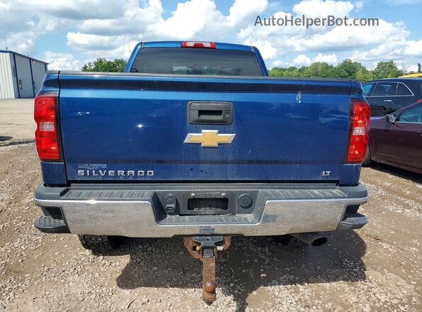 1GC1KVEG0GF107641 2016 CHEVROLET SILVERADO Blue უკანა ხედი