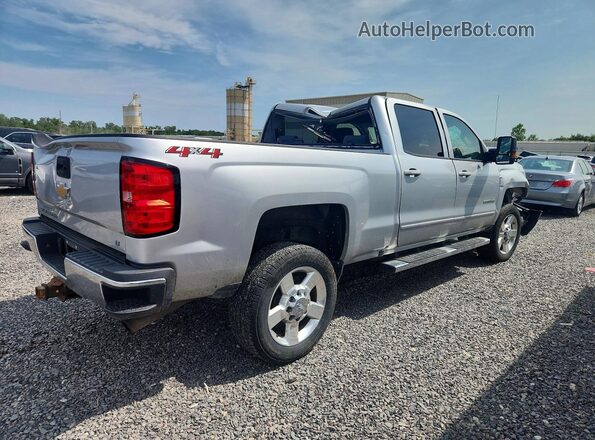 1GC1KVEG2JF116249 2018 CHEVROLET SILVERADO Silver Задня права чверть