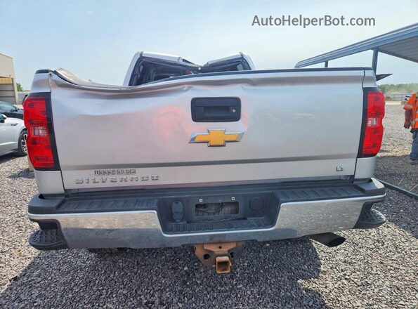 1GC1KVEG2JF116249 2018 CHEVROLET SILVERADO Silver Вид ззаду