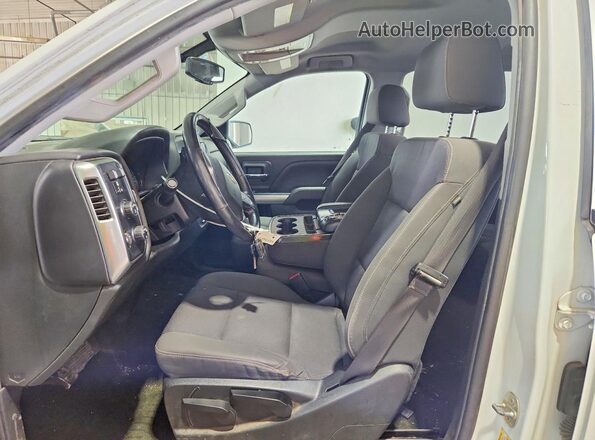 1GC1KVEY3HF220784 2017 CHEVROLET SILVERADO White Widok wnętrza z przodu