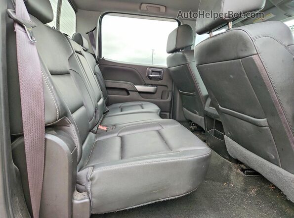 1GC1KWEY3HF172578 2017 CHEVROLET SILVERADO Blue Widok tylnych siedzeń