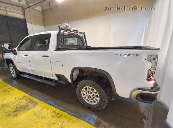 1GC1YLE76LF314497 2020 CHEVROLET SILVERADO Белый Задняя левая четверть