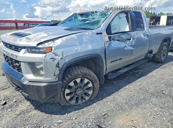 1GC2YMEYXNF228471 2022 CHEVROLET K2500 Silver Вид підкапотного простору