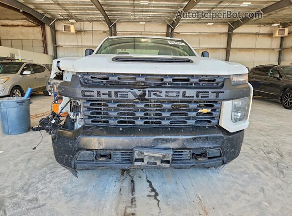 1GC3YLE71NF316296 2022 CHEVROLET SILVERADO White წინა ხედი