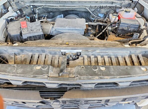 1GC3YLE71NF316296 2022 CHEVROLET SILVERADO White უკანა სალონის ხედი