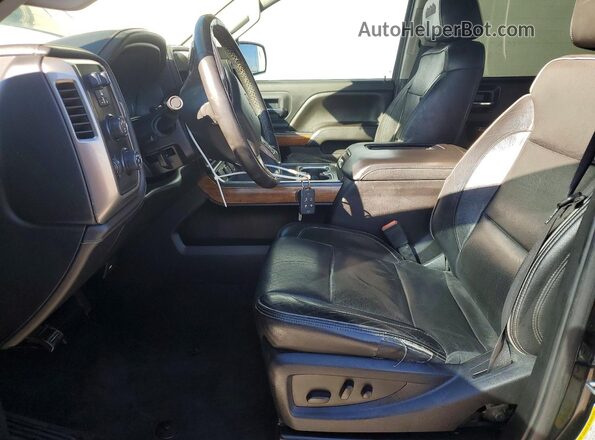 1GC4K1EY3HF172760 2017 CHEVROLET SILVERADO Black წინა სალონის ხედი