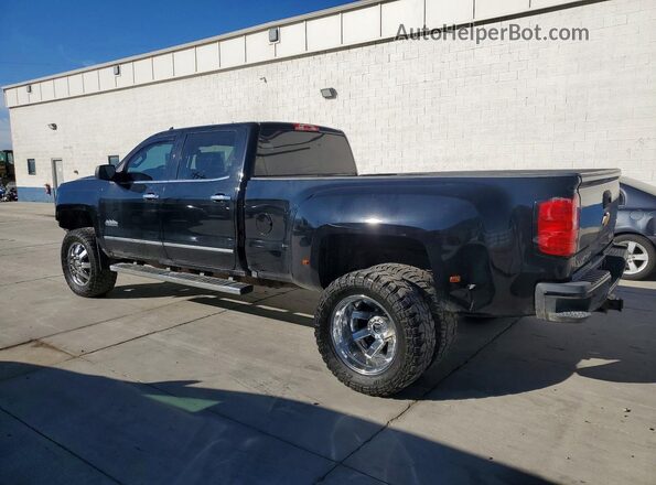 1GC4K1EY3HF172760 2017 CHEVROLET SILVERADO Black უკანა მარცხენა